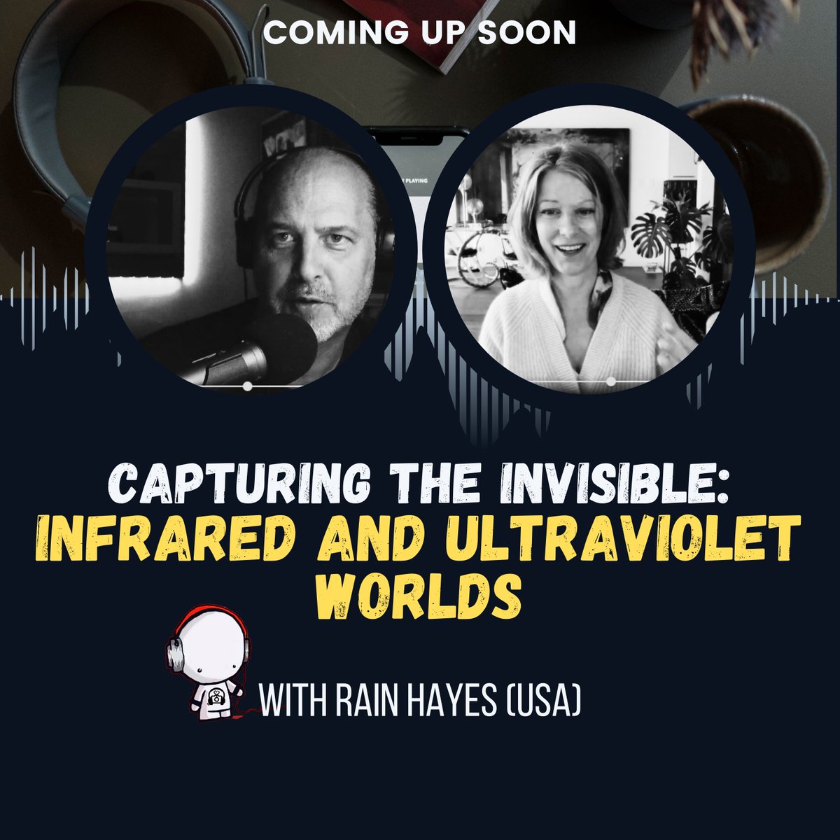 Coming Soon: All you need to know about IR and UV photography. A Masterclass with Rain Hayes (USA) @RainHayesPhoto 🤩📸🎧