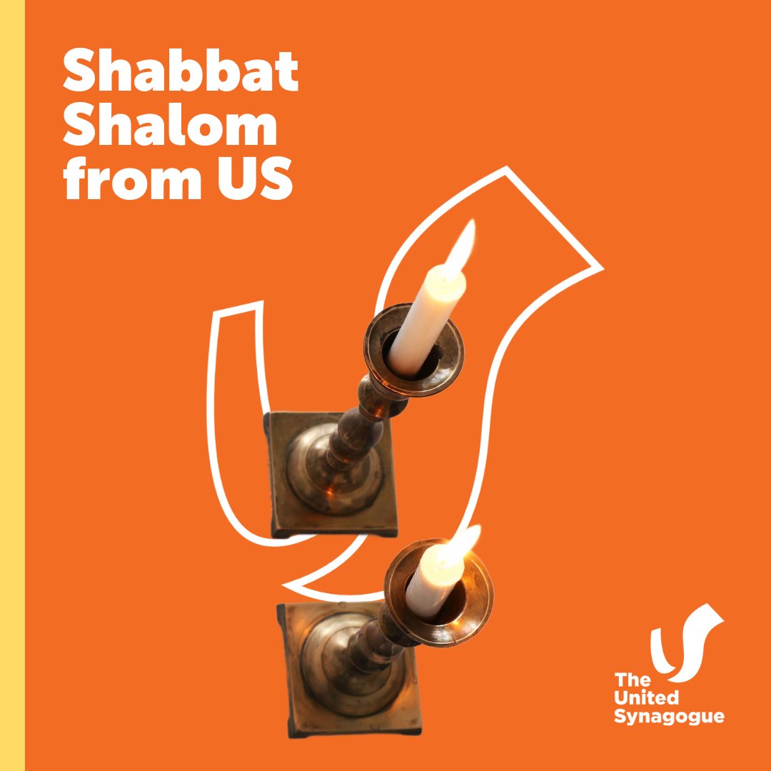 Shabbat Shalom ✡ 📹 Kabbalat Shabbat: Live on TheUS.tv with Rabbi Cobi Ebrahimoff (Rav E) starts at 6:00pm. 🕯🕯 Shabbat in London starts today at 7:49pm and ends tomorrow at 8:56pm.