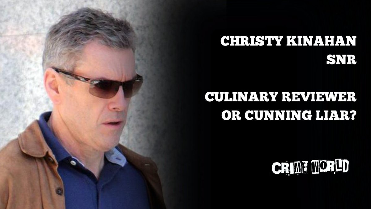 NEW EPISODE! Hundreds of restaurant and hotel reviews are left by Christy Kinahan Snr on Google. The reviews purport to geotrack the phone used by him, an expert in counter surveillance and high-end security technology... 🎧linktr.ee/crimeworldpodc… 📺youtu.be/t3pOmRohPps