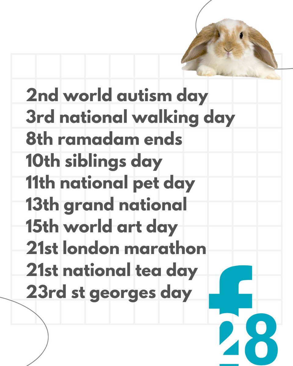 Dates for your social media calendars this month! ✨

Don't forget to save this post for future reference!

#function28 #smm #socialmediacalaners #digitalmarketing #socialmedia #contentideas