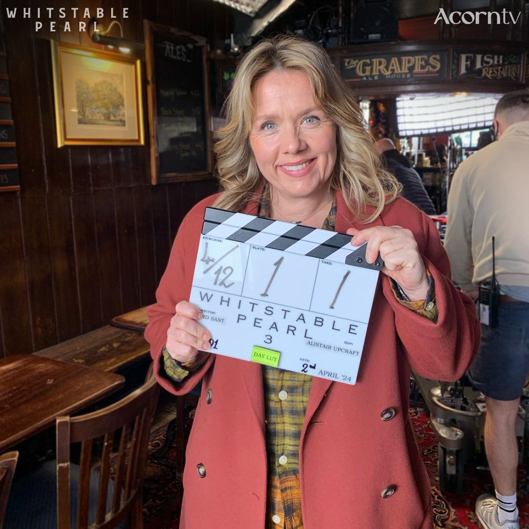 Here's an exclusive look at the filming of #WhitstablePearl series 3! 🎬🦪