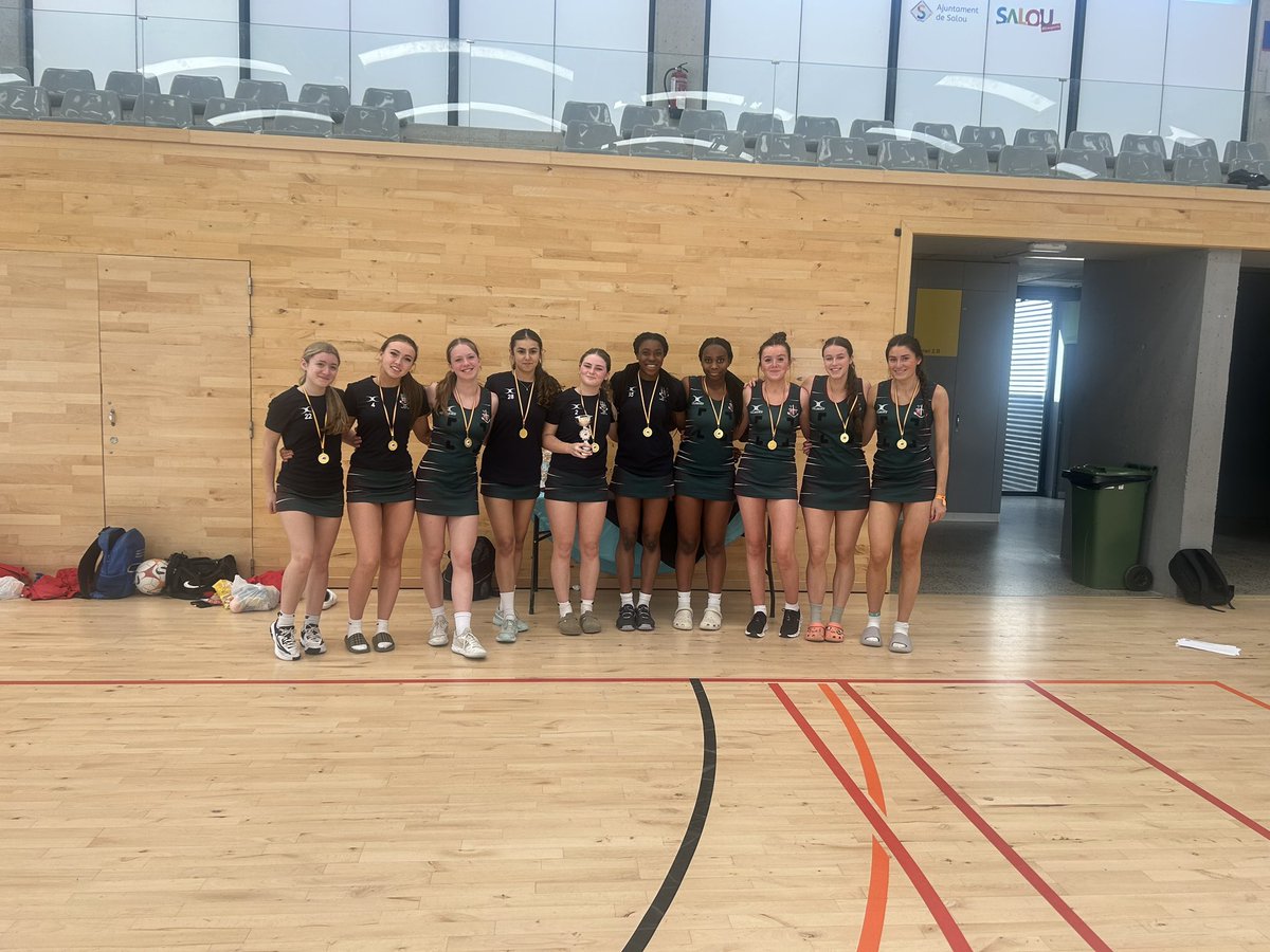 WGSNetball's tweet image. Day 4 and final day we played in the master class tournament! Some great performances by all teams with our u15 mixed squad coming away with the trophy!