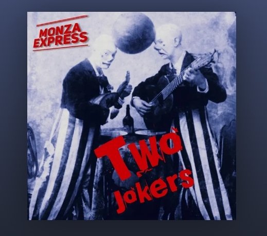 Cracking new track from @MonzaExpress, catchy as fuck. get it in ur lugs u be singing ' I met two jokers' all day