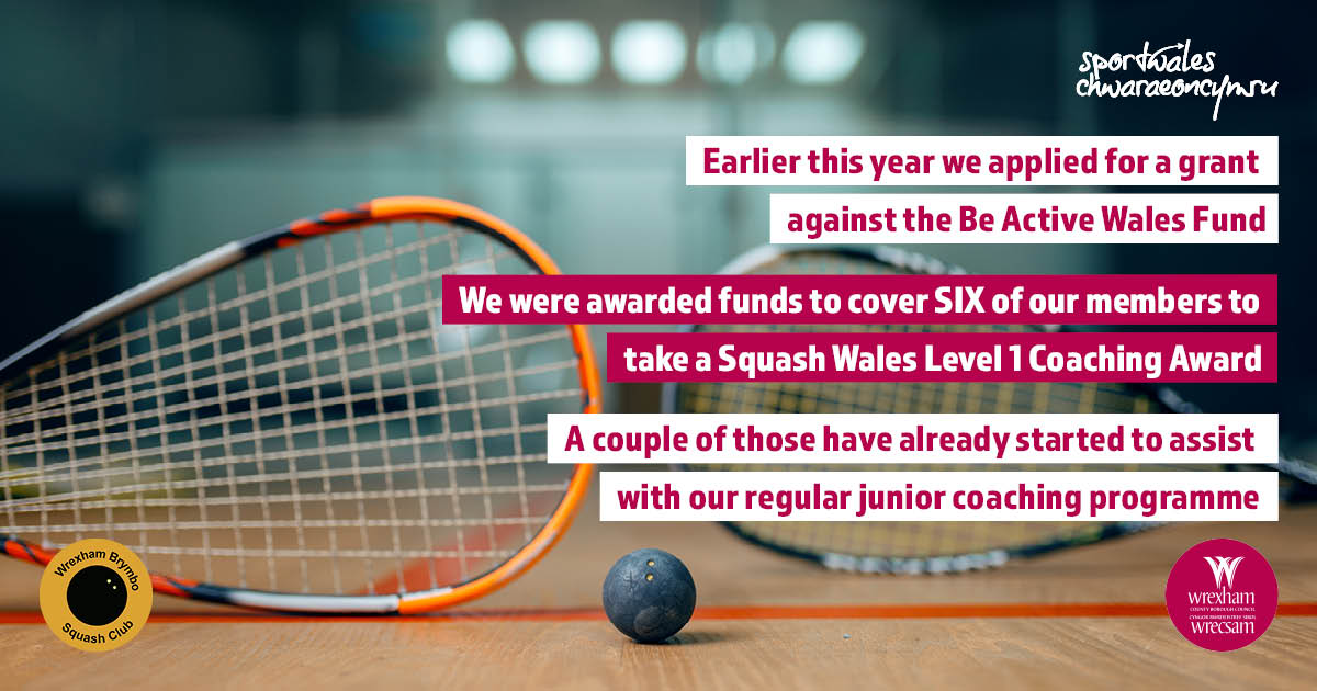 There is Sports Wales funding available that community clubs can apply for. Such as the Be Active Wales Fund. Here is an example of how the funding has benefited a club in Wrexham: