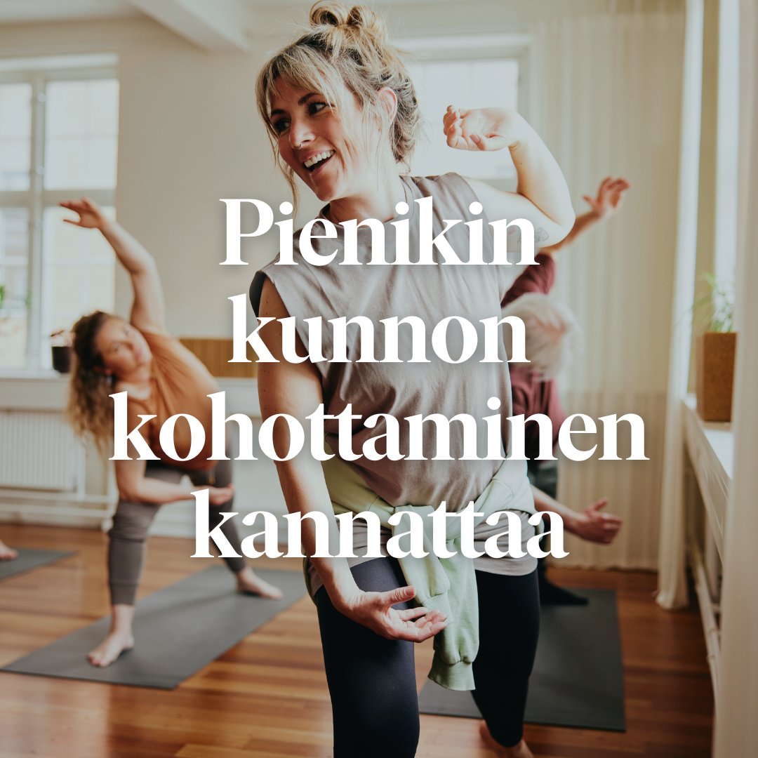 Tiesithän, että hyvä kunto auttaa myös palautumaan päivän kuormittavista hetkistä paremmin. Kokeile vaikka uutta lajia. Smartum-edut mahdollistavat monenlaista. Ideoita löydät Käyttöpaikkahausta sivuiltamme kaupungeittain. eu1.hubs.ly/H08rjbR0

#smartum