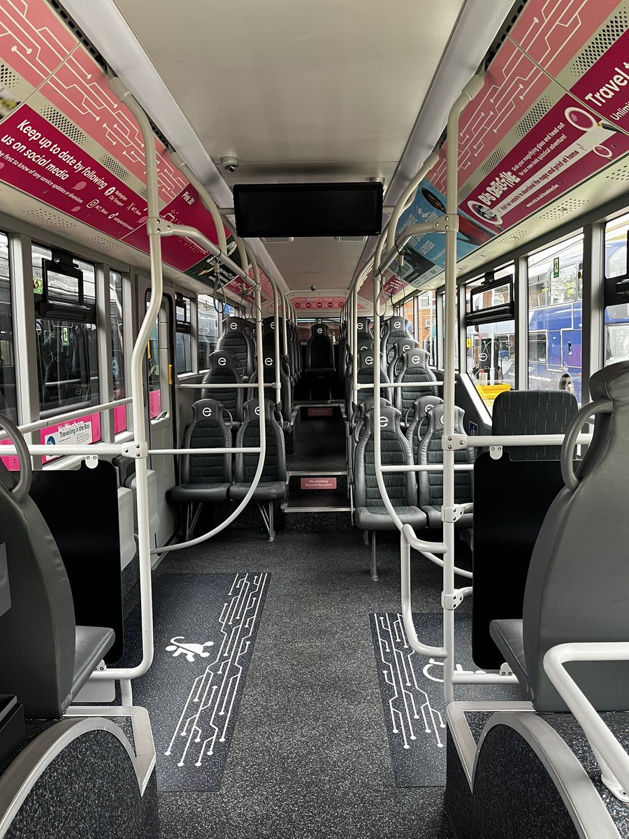 Exciting news for constituents in #Radford & #Wollaton - these brand new pink line electric @NCT_Buses will be out on the 30 route VERY soon (and other routes too). Brilliant to see the investment in clean, green transport at Trent Bridge Garage. Helping Nottingham be #CN2028