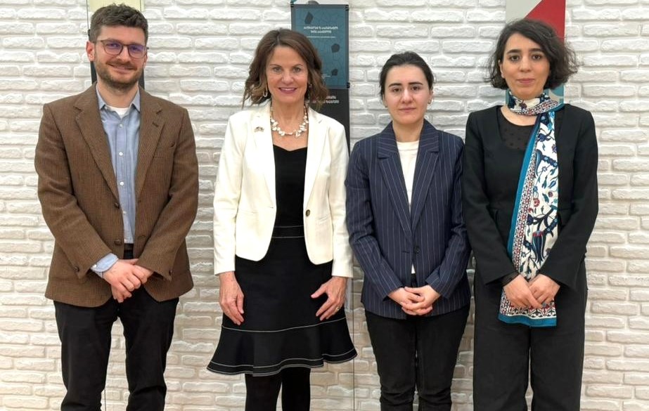 Amb Dunnigan met @SjcCenter leadership &heard about their work to promote rule of law, protect environment, advocate for democracy &equality. GE’s civil society plays an essential role in its Euro-Atlantic path. US supports efforts of all Georgians to advance GE's EU aspirations.