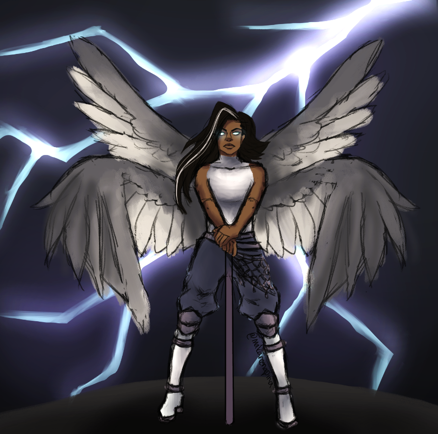 🦅 "Here to misuse what's left of my power?"

Check out this beautiful fanart of the fierce Stryge interpreted as human form!

📣 Big shoutout to Makareenapina from our Discord for this amazing piece!

#Wildmender🌿
#Playstation #Xbox #FanArt #Steam #CozyGame #IndieGame #CuteGame