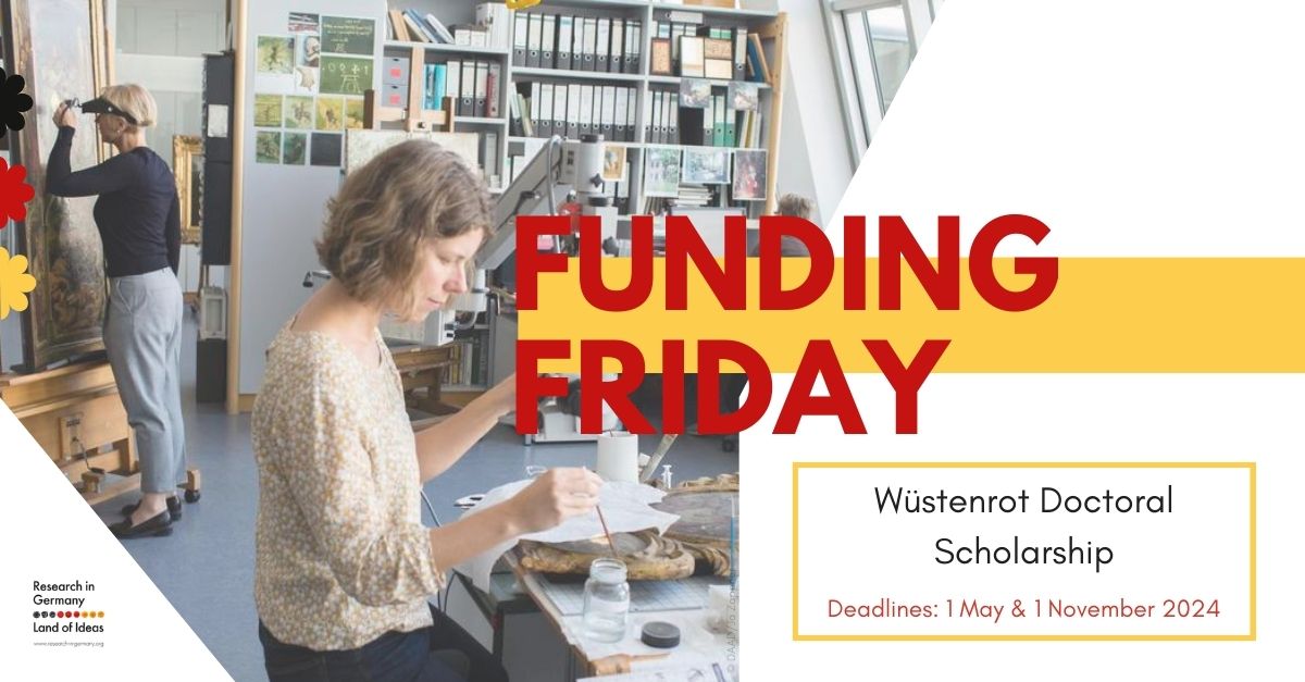 This week's #FundingFriday opportunity: Wüstenrot Doctoral Scholarships for #PhDs with a thematic focus on heritage conservation, architecture and urban planning 👉 sohub.io/nqju (in German)