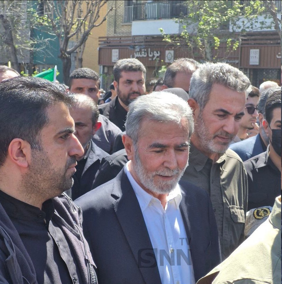 Ziyad Nakhalah, the head of Palestinian Islamic Jihad is also here in Tehran , #Iran ! 🇮🇷♥️🇵🇸