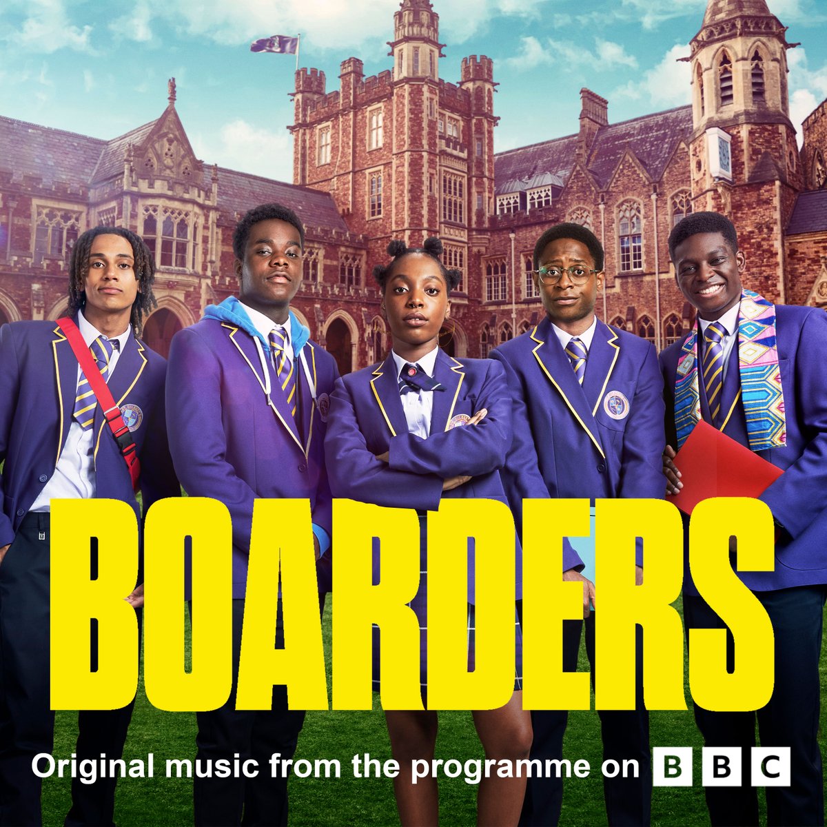 You can now listen to all of the original music from #Boarders on the new album! 💿 Listen now on Spotify, Apple Music and Amazon Music 🎶