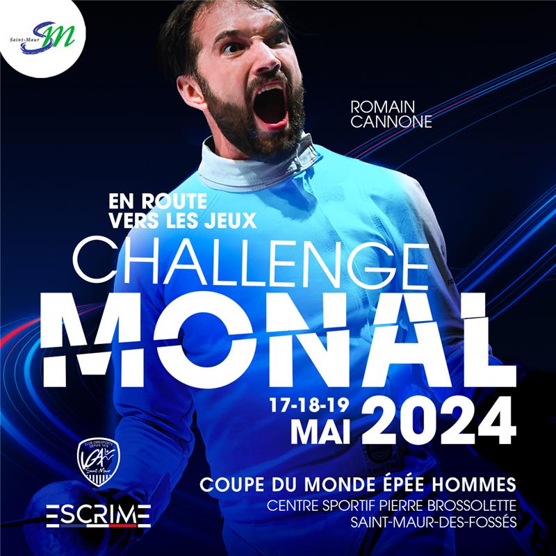 La billetterie pour la très attendue coupe du monde d’épée hommes est ouverte ! L’événement organisé par la Ville, avec la @ffescrime et la @vgasaintmaur se déroulera le week-end des 17-18 et 19 mai au Centre sportif Pierre Brossolette. Accès billetterie urlz.fr/q9oD