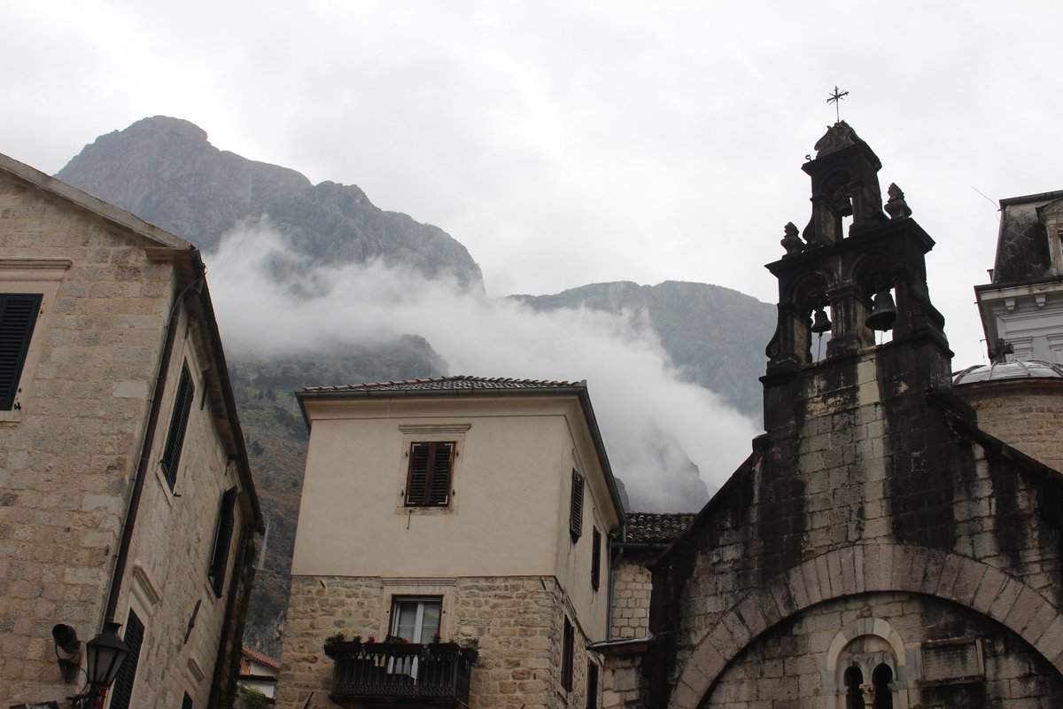 Always good to return to #Kotor. Even more atmospheric with a bit of rain & mist. #Montenegro