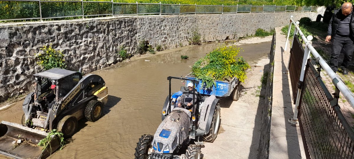 sanliurfabld's tweet photo. Park ve bahçelerde vektörle mücadele, taşkın derelerinde ise temizlik ve bakım - onarım çalışmalarımız devam ediyor🚧

Sağlığınız bizim için çok önemli❤️ https://t.co/ISfkJtiaq6
