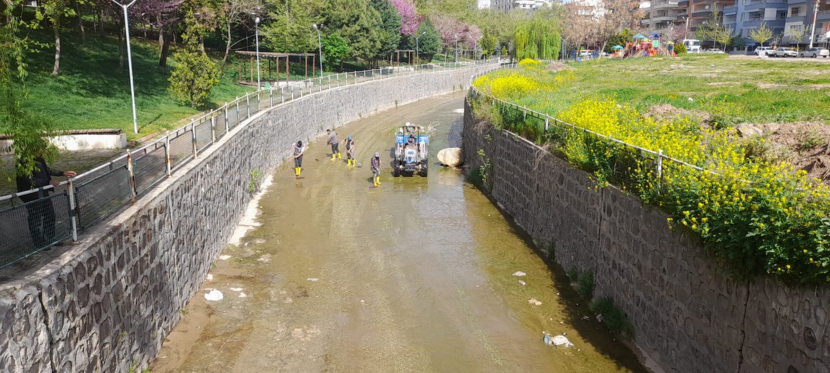 sanliurfabld's tweet photo. Park ve bahçelerde vektörle mücadele, taşkın derelerinde ise temizlik ve bakım - onarım çalışmalarımız devam ediyor🚧

Sağlığınız bizim için çok önemli❤️ https://t.co/ISfkJtiaq6