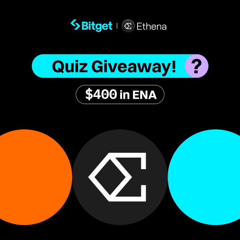bitget's tweet photo. 🎉 Join Daily #ENABitgetLaunchpool Quiz to win $400 in $ENA.

✅Follow @bitgetglobal &amp; @ethena
✅ Rearrange the letters to form the term related to Ethena:
EZDCRNTEALIED

💰 10 winners every day

Hint: https://t.co/9eXWZif3oS

#ENAListBitget