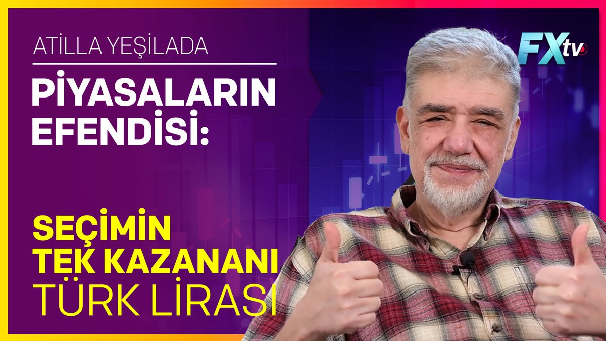 Piyasaların Efendisi: Seçimin Tek Kazananı Türk Lirası | Atilla Yeşilada
Yeni video yayında! youtu.be/hgoMifosxQs
@AtillaYesilada1
#seçim #TL #ABD #altın #petrol #borsa #faiz #tcmb #fed #ekonomi #yatırım #cuma #integralyatirim #integralfxtv #integralforextv