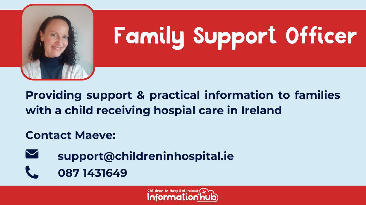 Meet Maeve! Our Family Support Officer is here to offer practical advice, help families find information and supports, and provide a listening ear during challenging times. No question is too small or big, our Family Support Officer is here to help!