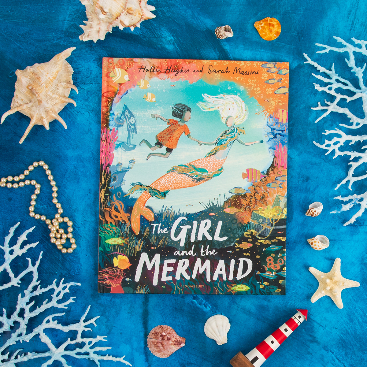Let's take a magical dive into the beautiful new picture book, The Girl and the Mermaid, by @holliejhughes and illustrated by @SarahMassini 🧜 📙 Do you have a little one who loves mermaids? This is the perfect bedtime story for young children! bit.ly/3U6nXXJ