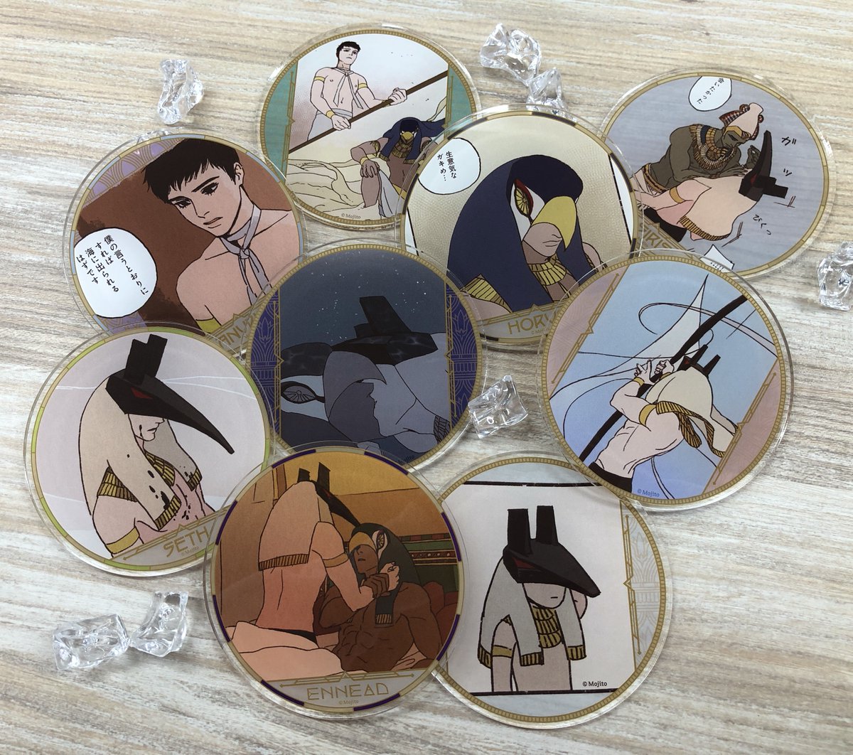 エネアド ENNEAD グラッテ アクリルコースター 全種 エネアド ENNEAD