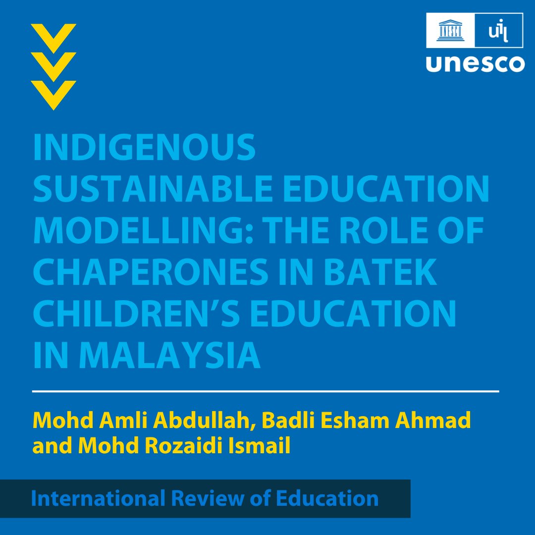 📖 Chaperones transform education for Malaysia's Batek kids. @IntRevEd's new article explores how trust, community support, and tailored strategies can combat low attendance and school dropout rates among the Orang Asli. Explore the findings here 👉 bitly.ws/3hgWd