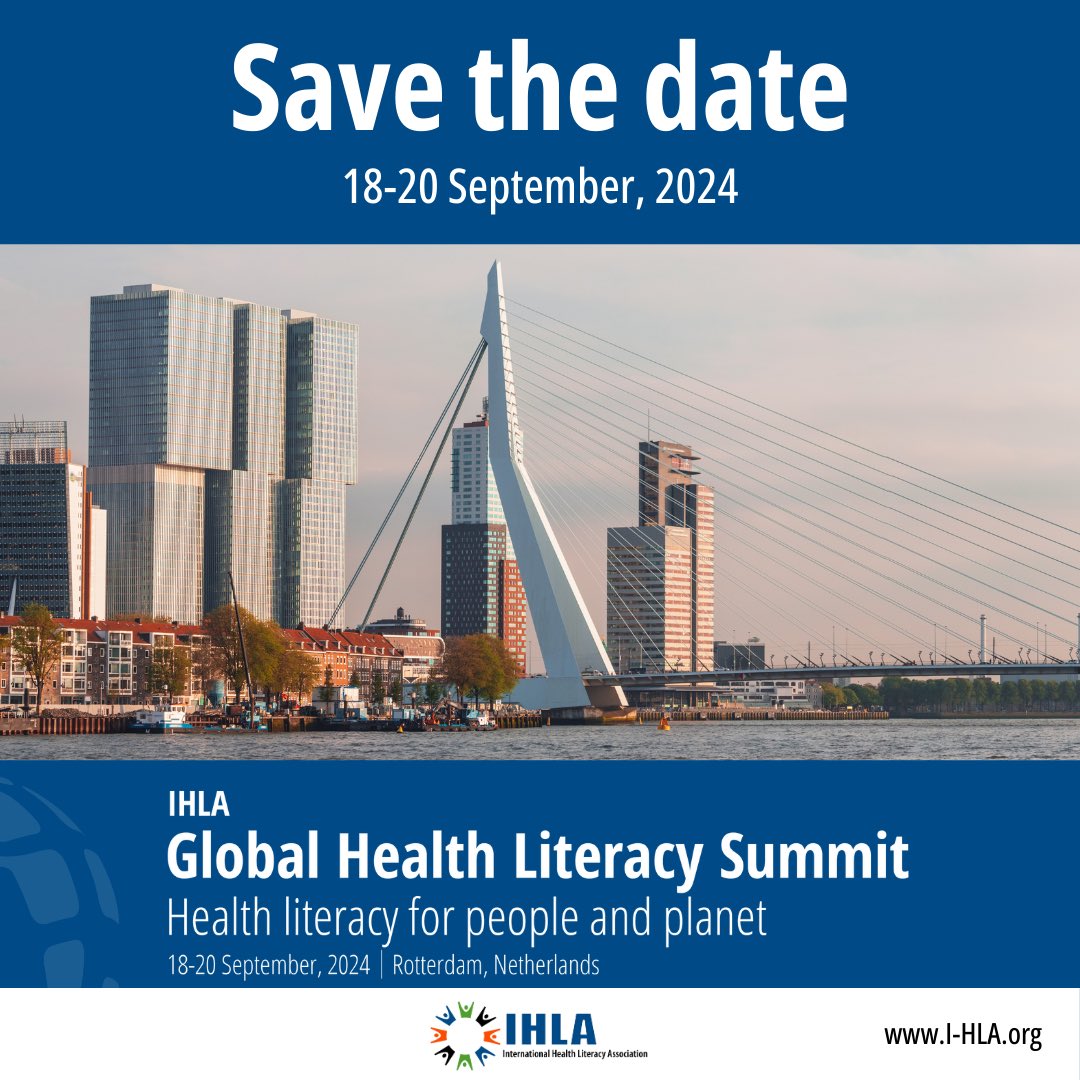 Building organisational health literacy inspired by the modern architecture in Rotterdam? We can’t wait to hear your ideas at the Global Health Literacy Summit. Submit your abstract now: i-hlasummit.org #healthliteracy #modernhealth #wellbeing #ihlasummit #Rotterdam
