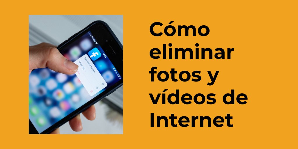 📸Tu imagen, tanto una foto como un vídeo en el que apareces, es un dato personal. Si quieres eliminar contenidos publicados en Facebook, Google, X, Instagram o TikTok, te explicamos cómo hacerlo: aepd.es/areas-de-actua…