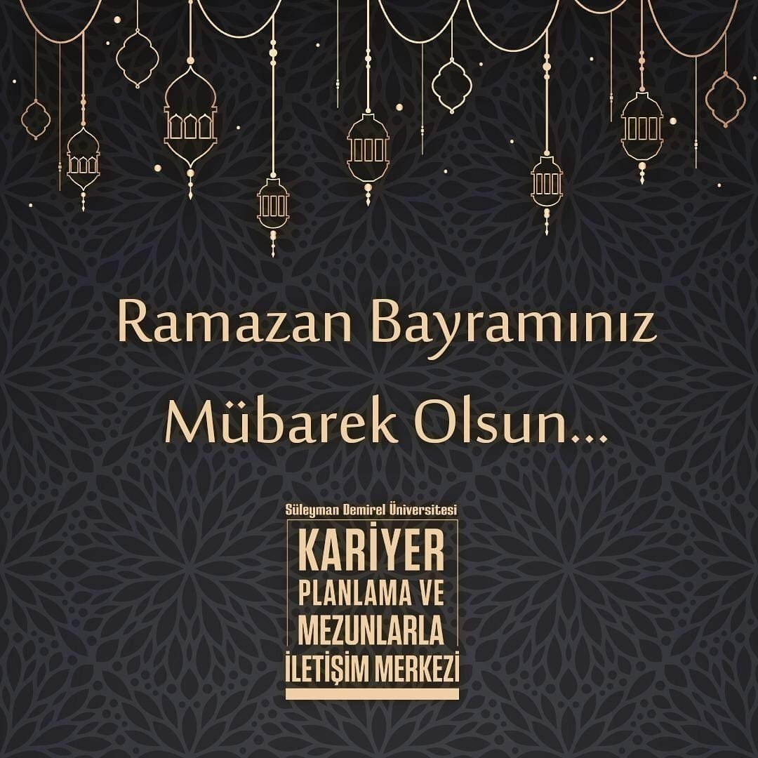 🍬 Ramazan Bayramınız Mübarek Olsun 🍬 #ramazanbayramı #sdükariyer