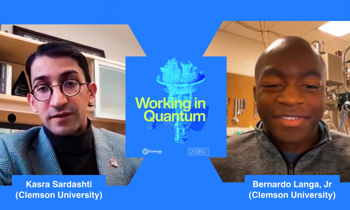 Collaboration is an essential component of innovation. Kasra Sardashti and Bernardo Langa Jr shared fascinating insights into how the faculty at @ClemsonUniv champions an interdisciplinary approach within their quantum research. Watch the interview here: okt.to/Lvxg6a