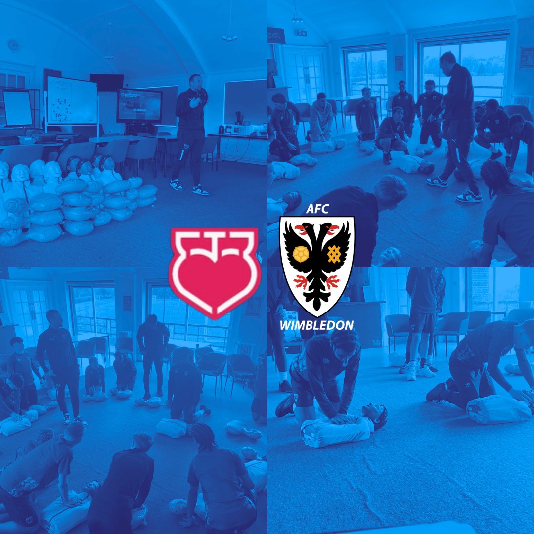 @je3foundation delivers CPR and Defibrillator workshop to @AFCWimbledon @AFCWAcademy Under-15s as part of @lfeonline Read More ➡️ je3foundation.com/je3-delivers-c… 👼🏼❤️ #JustinsLaw #ForTheMemories #JE3Foundation