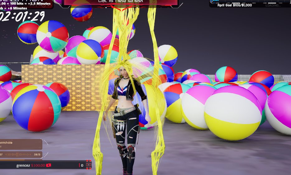 Who is this ue5  vtuber that  has infinity unreal engine ball pit tech?