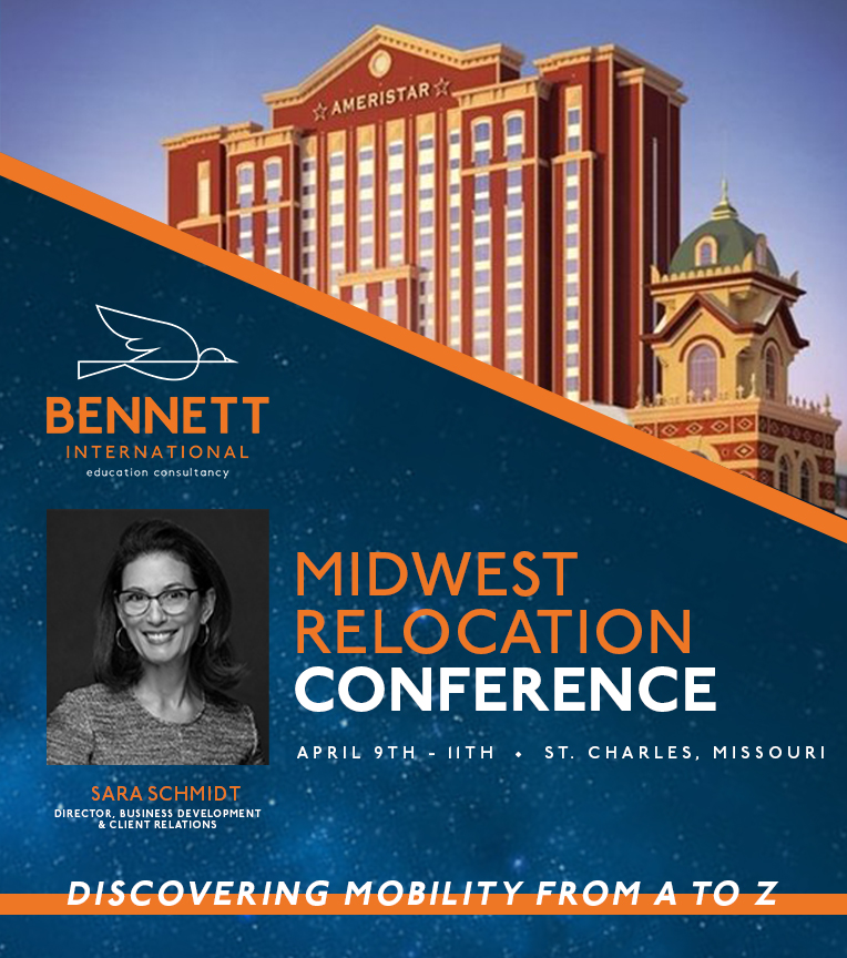 We're looking forward to seeing everyone at the upcoming Midwest Relocation Conference in St. Charles, MO! 

#globalmobility #relocation #glomo #relo #movingwithkids #expatfamilies #internationalstudents #schoolplacement #schoolsearch #choosingschools  #educationconsultants
