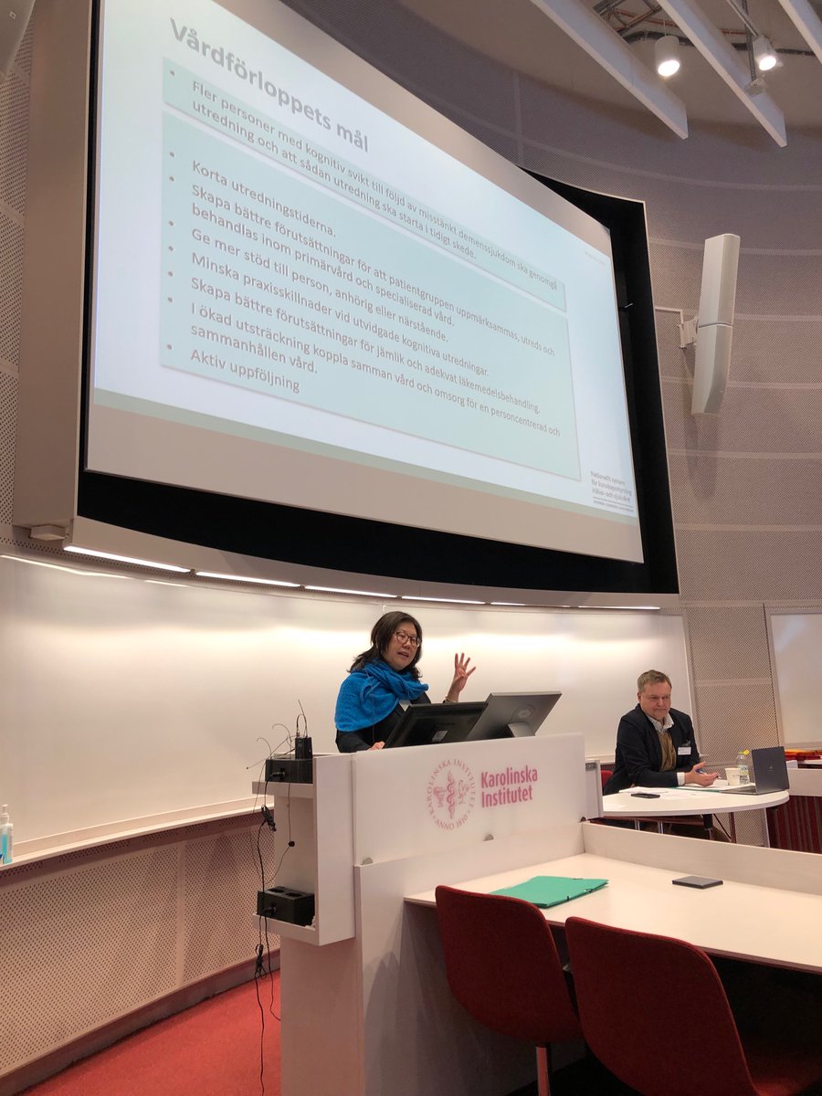 In a snowy Stockholm today to organize a conference on evaluations of cognitive decline, with great speakes from various cognitive clinics in Sweden. Looking forward to great discussions! #cognition #Alzheimer
