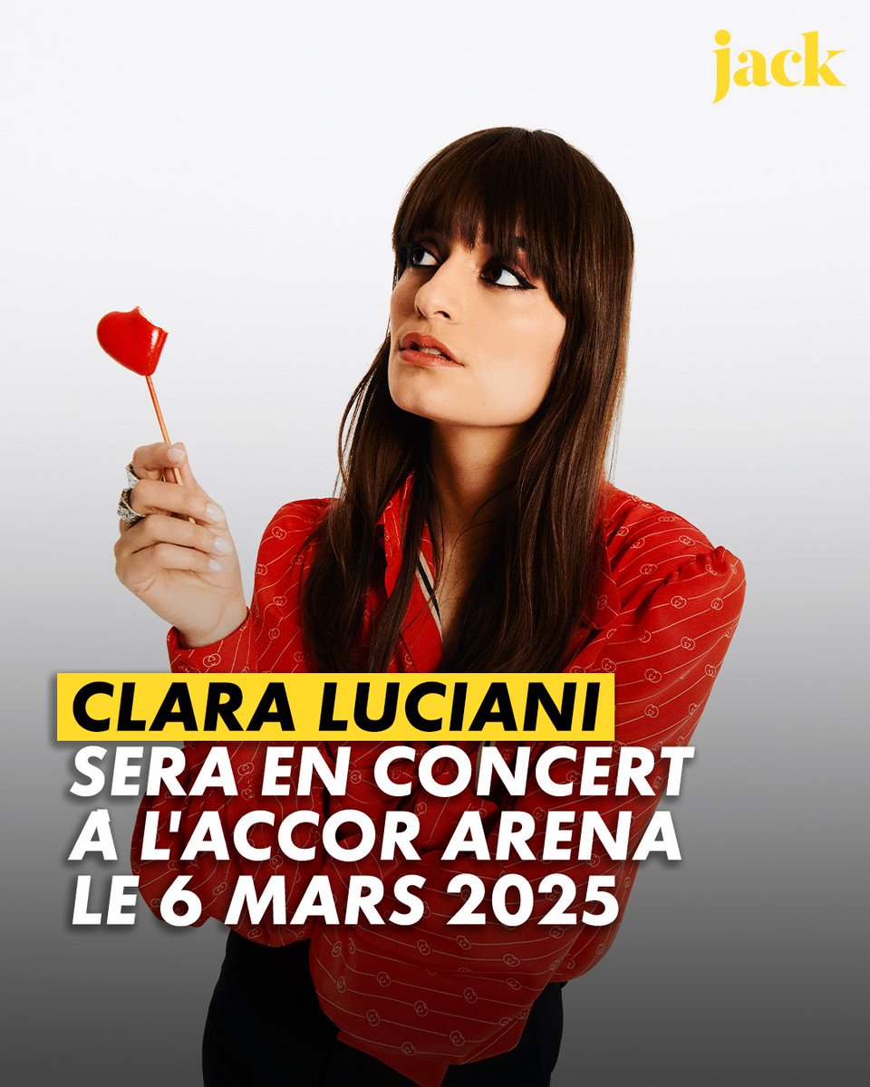 Après deux dates complètes l’année dernière, Clara Luciani sera de retour à l’Accor Arena le 6 mars 2025 pour un concert à ne manquer sous aucun prétexte. 👁️ Et bonne nouvelle, la billetterie est déjà ouverte. 💛