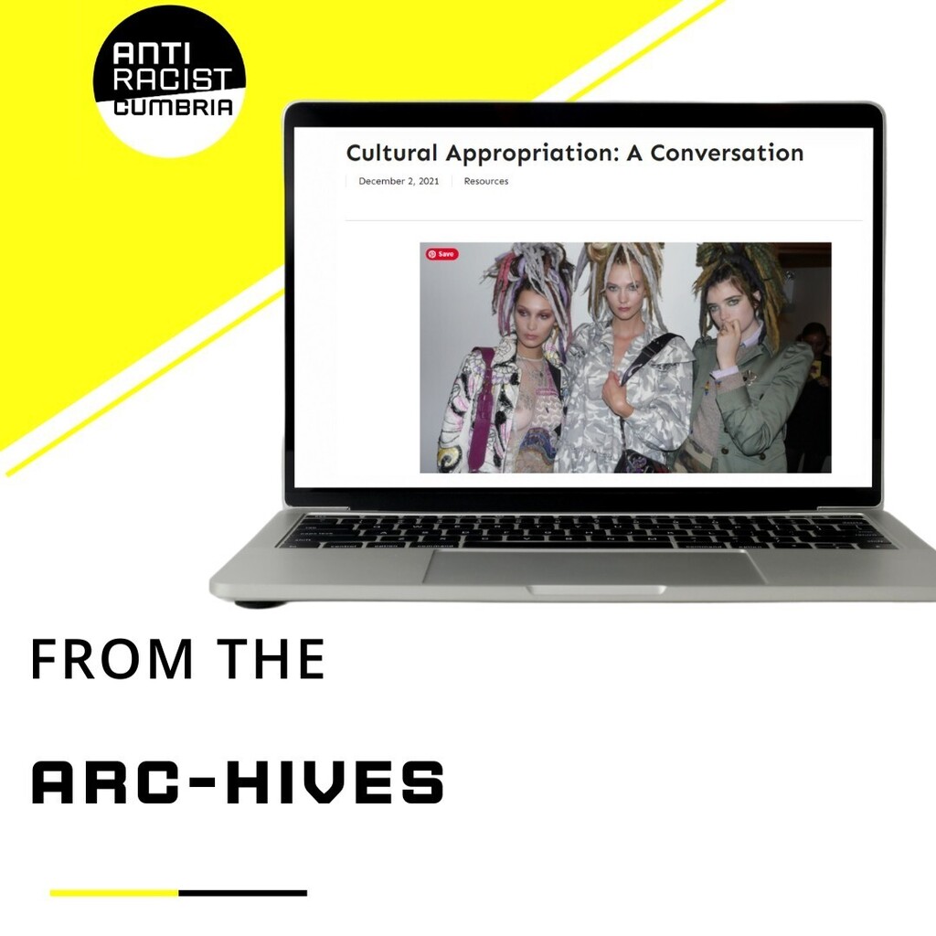 From the ARChives “Cultural appropriation: A conversation” Today we are re-sharing an in-depth piece from 2021, based on an open and honest conversation between ARC CEO Janett Walker and ARC volunteer Dr. Karen Lockney. (Article link in bio) You might … instagr.am/p/C5X4ZfOO2kl/