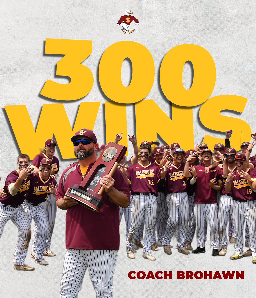 Congrats, @SalisburyBB @TBrohawn Well Earned! @CoachB_ABCA @CoachB_ABCA #GoGulls