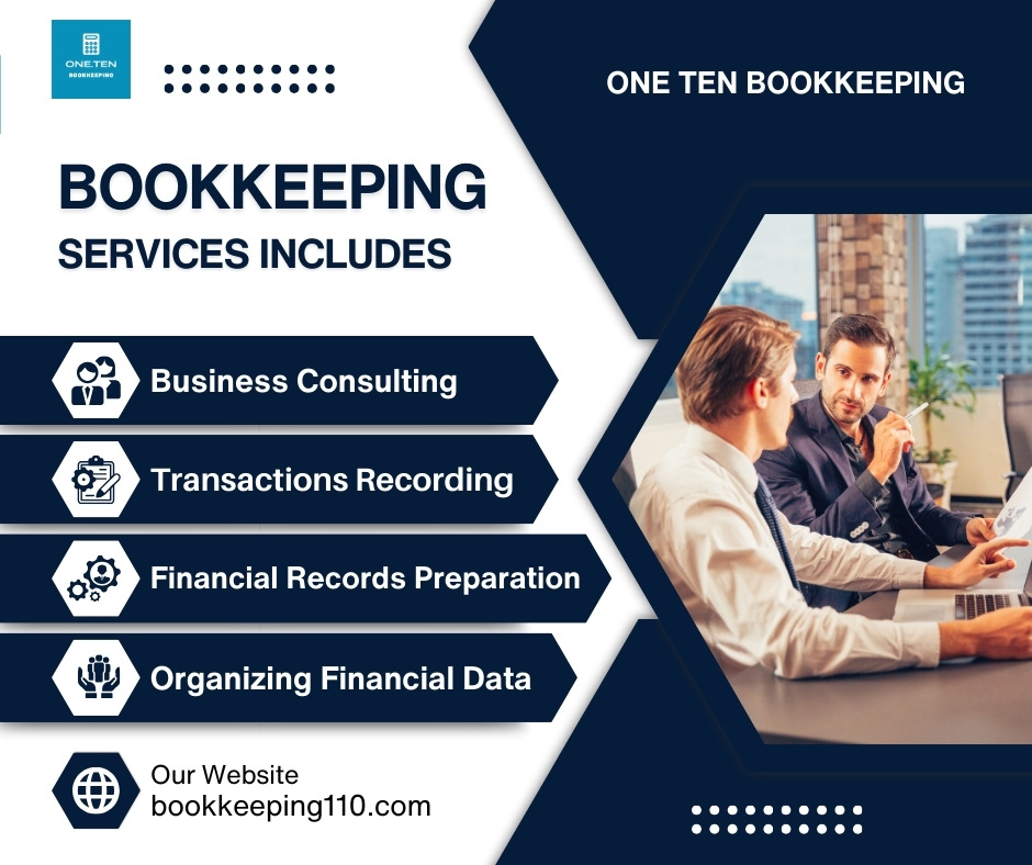 Drowning in receipts & struggling to find time? ‍ One Ten Bookkeeping Services can help! Our experts will save you time & boost your business performance. #onetenbookkeeping #USA #Finance #bookkeeping