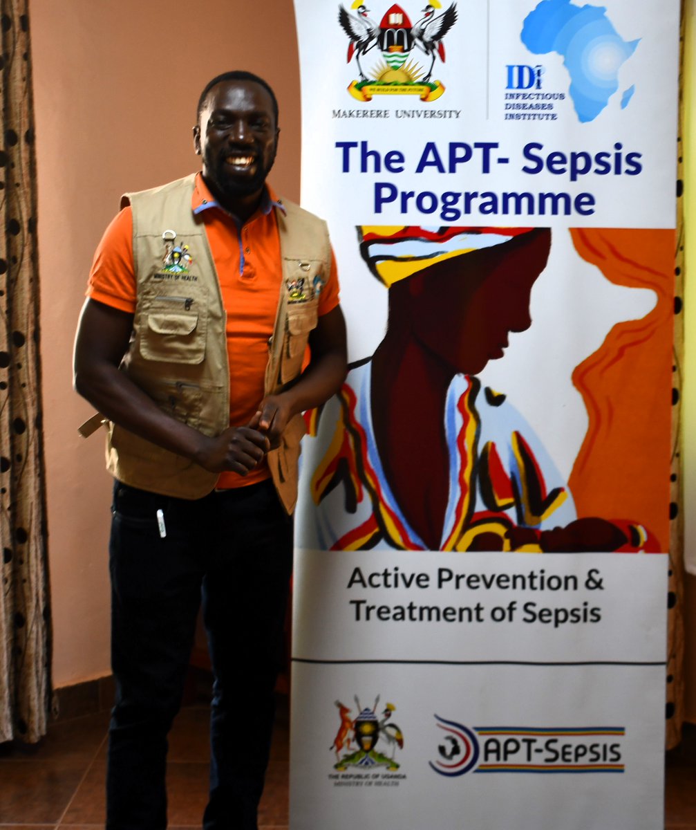 As we finish our final @apt_sepsis #MaternalHealthChampions training lead by @PeaceOkwaro, the support from @MinofHealthUG has been excellent, @JoelLwasa & others share insights from both midwifery & O&G, as we seek to reduce #MaternalSepsis with @IDIMakerere @MLW_Programme