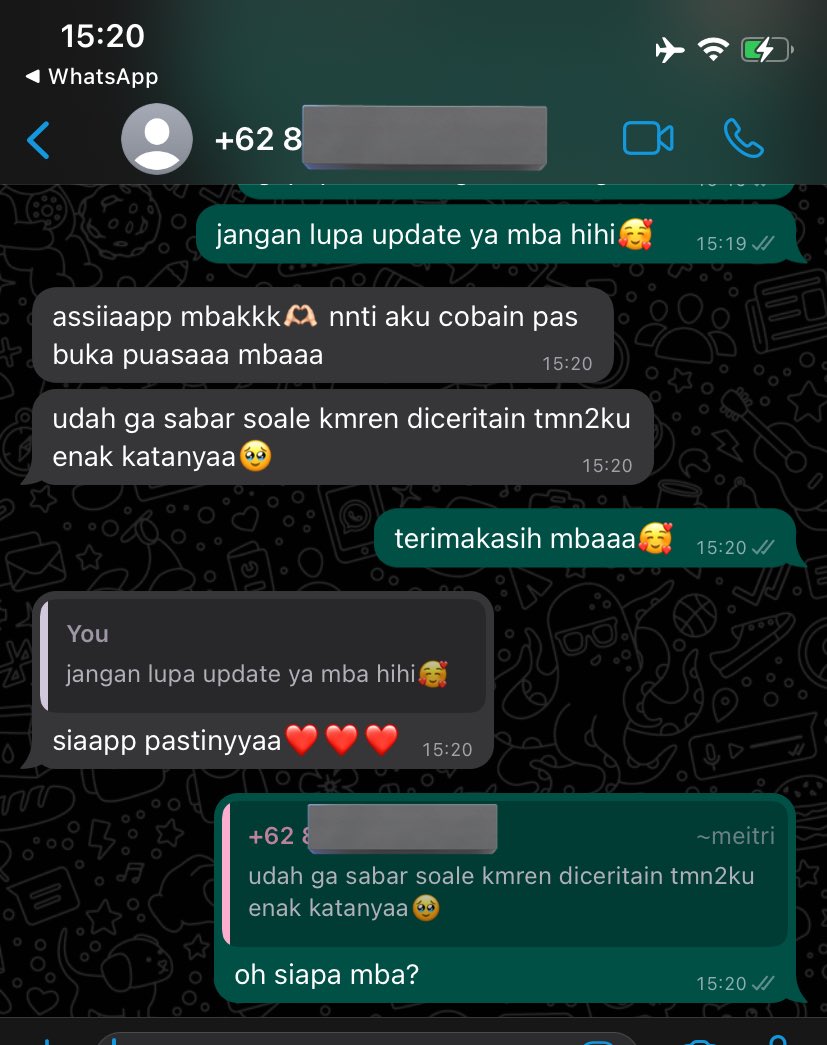 rvntpr's tweet photo. mboyok kalo habis COD-an

tapi kalo ketemu customer kaya gini, happy jadinyaa https://t.co/X0RijtSaLC