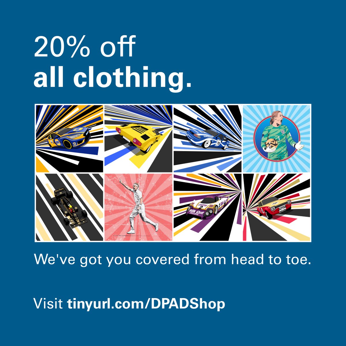 Like clothes? Like art? Like bargains? Well, why not have a look in the DPA Design shop, where there's currently 20% off all T-shirts, hoodies and other apparel? Browse all designs here: tinyurl.com/DPADShop