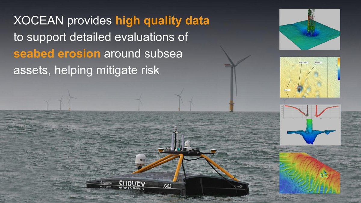 Accurate, high resolution data is fundamental to effective condition monitoring of offshore assets. XOCEAN provides data to support detailed evaluations of scour levels and the rate of change over time.