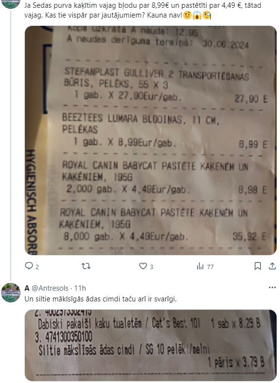 <a href="/KVilsone/">Spicais Vilsons</a> <a href="/DikaSanita/">Sanita Dika-Bokmeldere</a> <a href="/Valmierasnovads/">Valmieras novads</a> <a href="/Ulubele/">Ulubele</a> Kāds ir par to rakstījis. Viena bļodiņa 9 eiro!!! Tikmēr cilvēku šķīvīši un bļodiņas nopērkami par pa 2-3 eiro gabalā... Varbūt Nauris pārdod kādam tās dārgās preces...