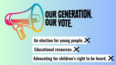 📣 Registrations are now open for #OurGenerationOurVote. a political education programme and mass-scale election for children and young people, running alongside the next UK general election.  

buff.ly/4aGRuP0