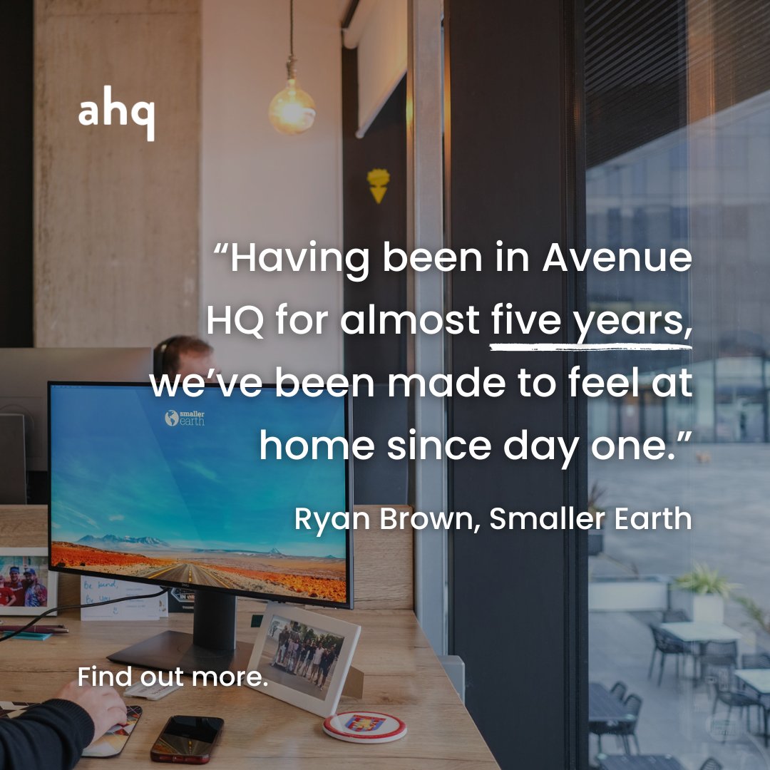 Here at Avenue HQ, we pride ourselves on building and nurturing a robust business community by providing our members with the necessary tools to grow their business at their pace. Interested in a workspace at Avenue HQ? Get in touch today: hubs.ly/Q02rNx_d0