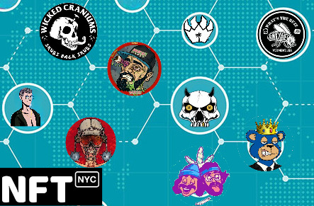 <a href="/HC_Hogz/">Hostile Crypto Hogz 🐗</a> Mission NYC-NFT: GOALS EXCEEDED!!
1. Network 
2. Have a Good Time 
3. Make New Friends 
4. New Collabs/Projects
5. Make a long-lasting Mark
6. Awesome Memories 
<a href="/WickedCraniums/">Wicked Craniums</a> <a href="/MyHomies/">My Homies by Cheech & Chong ®</a> <a href="/MegadethDigital/">Megadeth Digital</a> <a href="/LazyLionsNFT/">Lazy Lions 👑</a> <a href="/Doodlegenics/">Doodle</a> <a href="/funky_flies/">Funky Flies</a> <a href="/NFCreeps/">Creepy Steve - NFC</a>