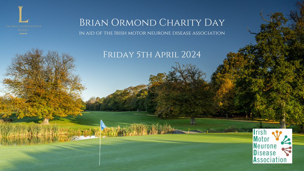 We are delighted to be hosting The Brian Ormond Charity Golf Day, raising vital funds for The Irish Motor Neurons Disease Association (IMNDA). Best of luck to everyone taking part today! #MotorNeuronsDiseaseAssociaton #CharityDay @imnda @brianormond79 #LuttrellstownCastleResort
