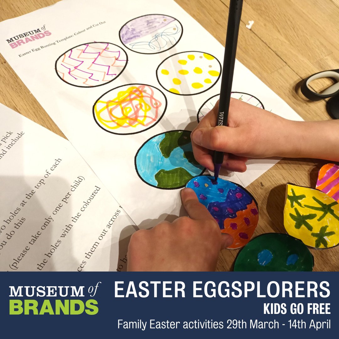 Bring the kids or grandkids along for eggs-traordinary museum trip this holiday! Our Easter Eggsplorers Brand Trail and Bunting Activity are available until 14 April! Hope along to the museum or book your tickets: ow.ly/GgpP50QG35R 🎨🔍 #EggSplorers #EasterTrail #FamilyFun