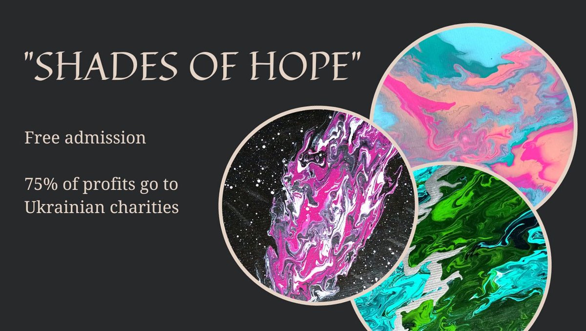 Shades of Hope - Exhibition opens today at the Crypt Gallery.⁠ ⁠ April 5 - 16:00-18:00⁠ | April 6 - 14:00-16:00⁠ ⁠⁠ For more information and to reserve a ticket, visit: tinyurl.com/3rvdwajd ⁠ #thevoiceofcreativity #oneschoolmanyvoices