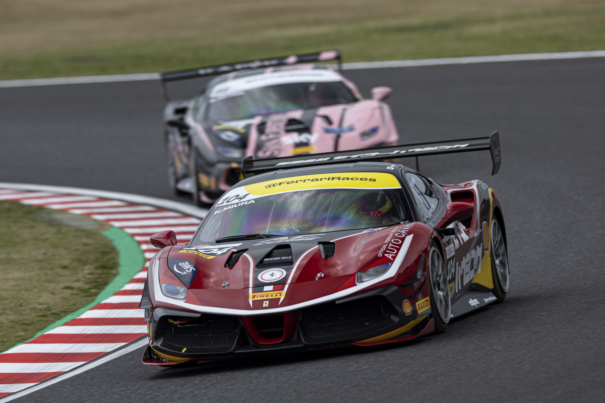 It's #Formula1 weekend at #Suzuka in 🇯🇵, but it's also the start of the 2024 #FerrariChallengeJapan season! Strap in for an adrenaline-filled weekend in the Land of the Rising Sun 🔥 #Ferrari #Japan