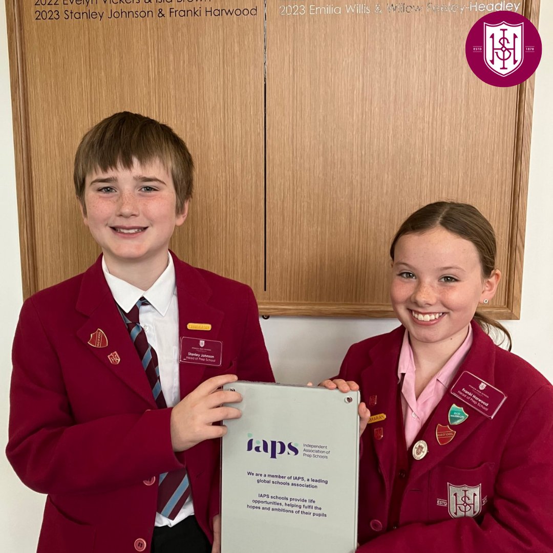 Huge congratulations to Mrs Lisa Finch for her successful application for our Prep School, which is now an @iapsuk member and accredited IAPS school. Our Heads of Prep are also very pleased with this achievement!